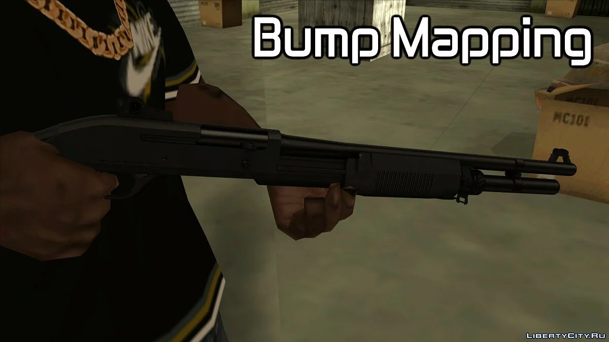 Benelli M3 (Bump Mapping) / GTA San Andreas