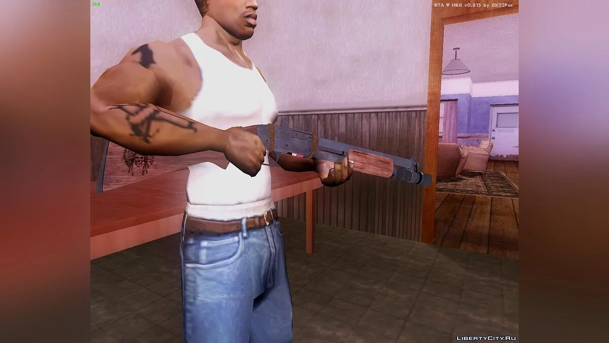 Espingarda de Primal Carnage / GTA San Andreas