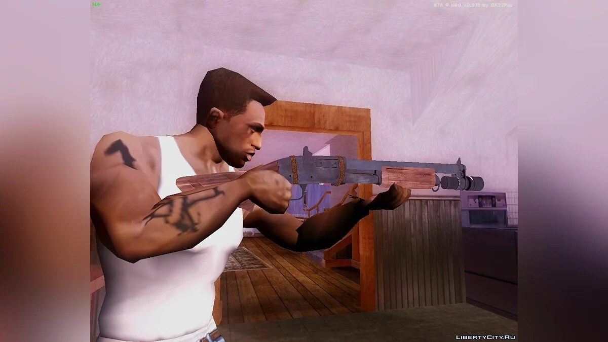 Espingarda de Primal Carnage / GTA San Andreas