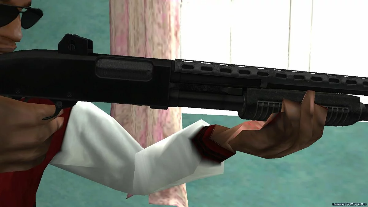 W1200 From Call of Duty Modern Warfare Remastered / GTA San Andreas