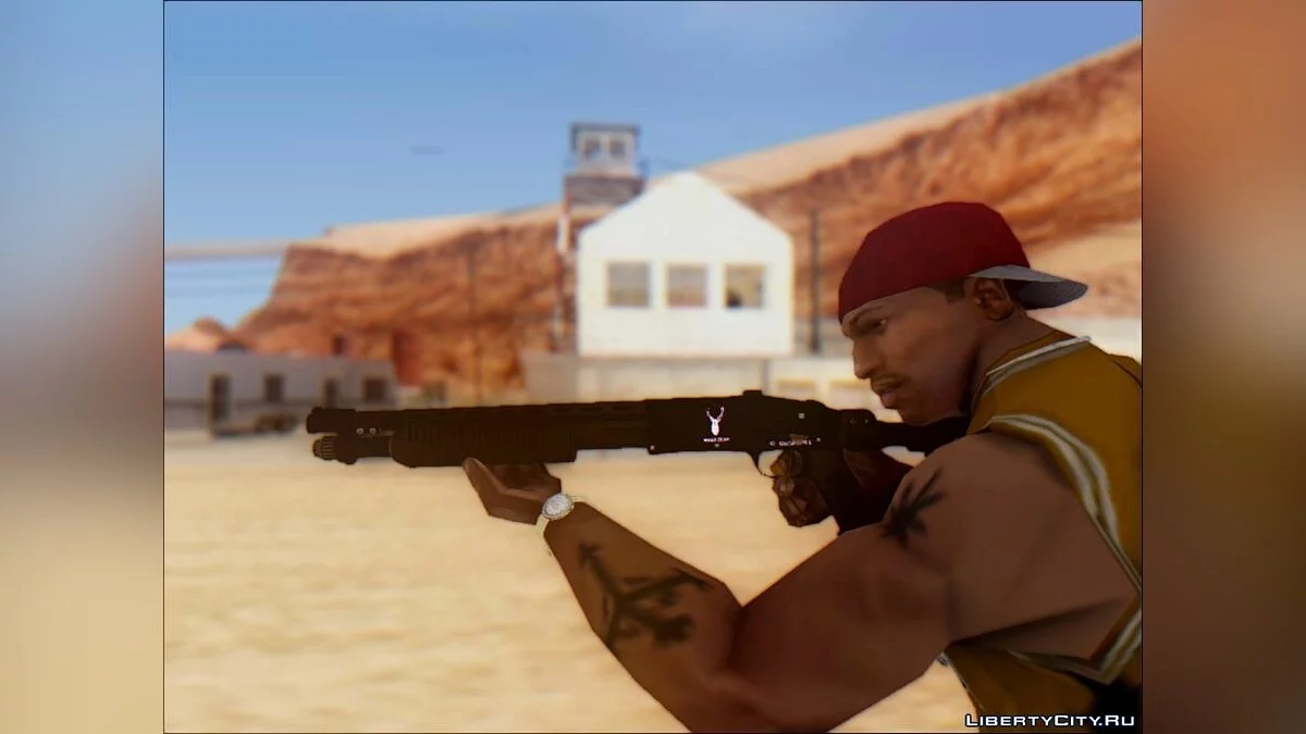 GTA V Shrewsbury Pump Shotgun / GTA San Andreas