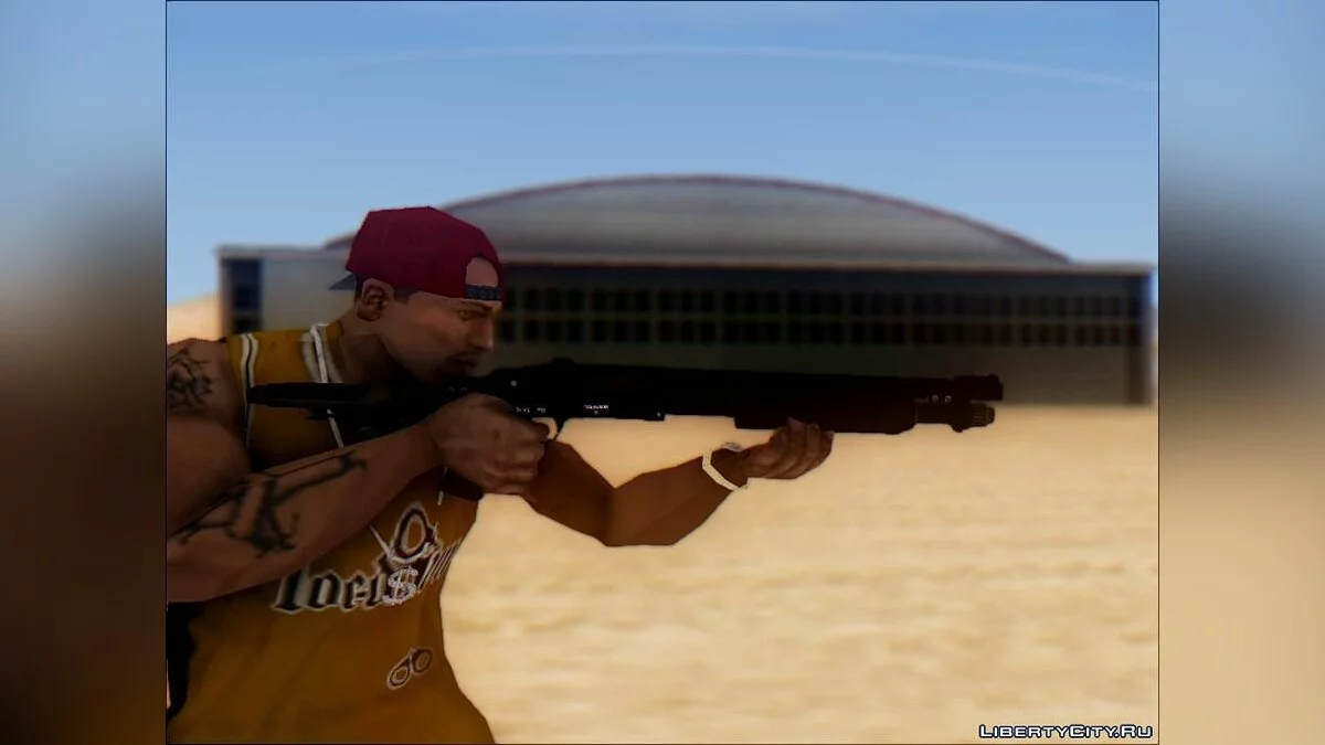 GTA V Shrewsbury Pump Shotgun / GTA San Andreas