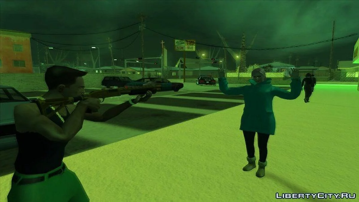 بندقية شوتغن شروزبري من GTA 5 بتشطيب فاخر يوسف أمير / جي تي إيه سان أندرياس