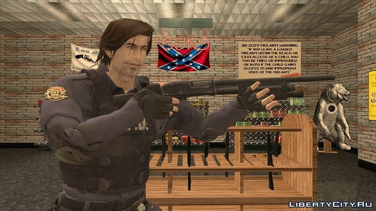 R.P.D. Remington 870 from Resident Evil 3: Nemesis / GTA San Andreas