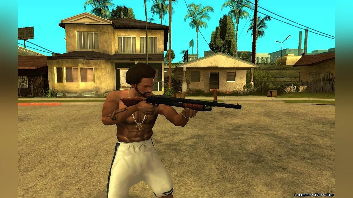 Shotgun from Silent Hill: Downpour / GTA San Andreas