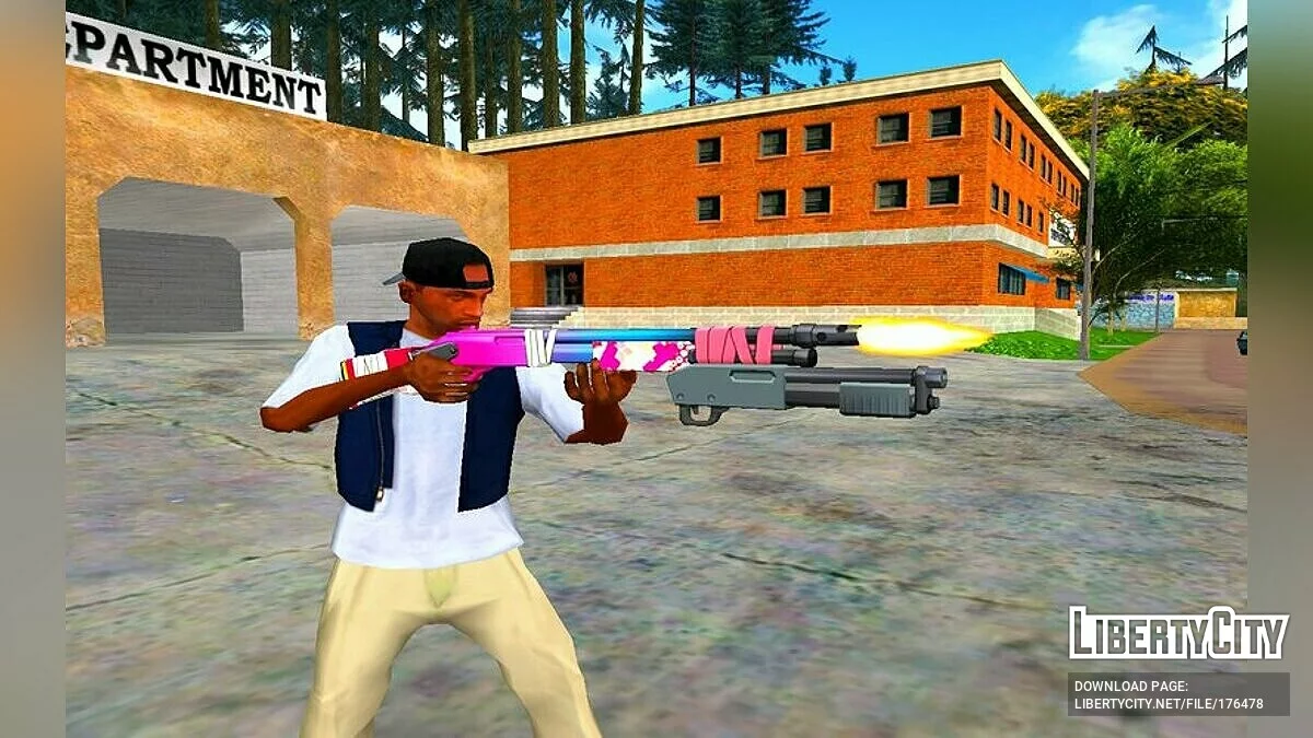 Michiru-Style Overflow Shotgun / GTA San Andreas