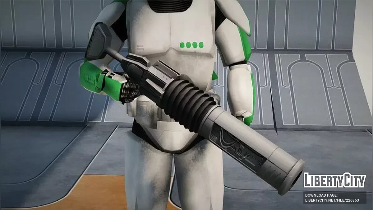 Shotgspa HD SWBF كلاسيكي من حرب النجوم / جي تي إيه سان أندرياس
