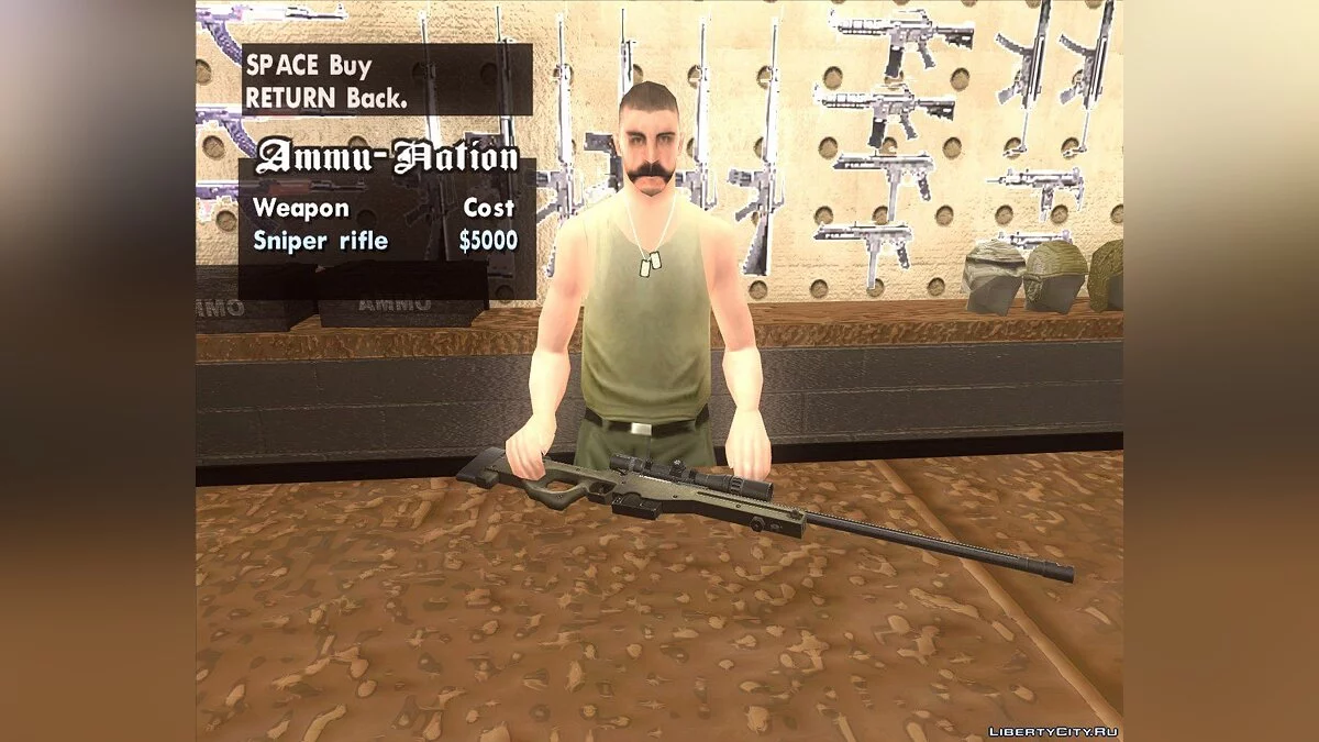 L96A1 - AWP / GTA San Andreas