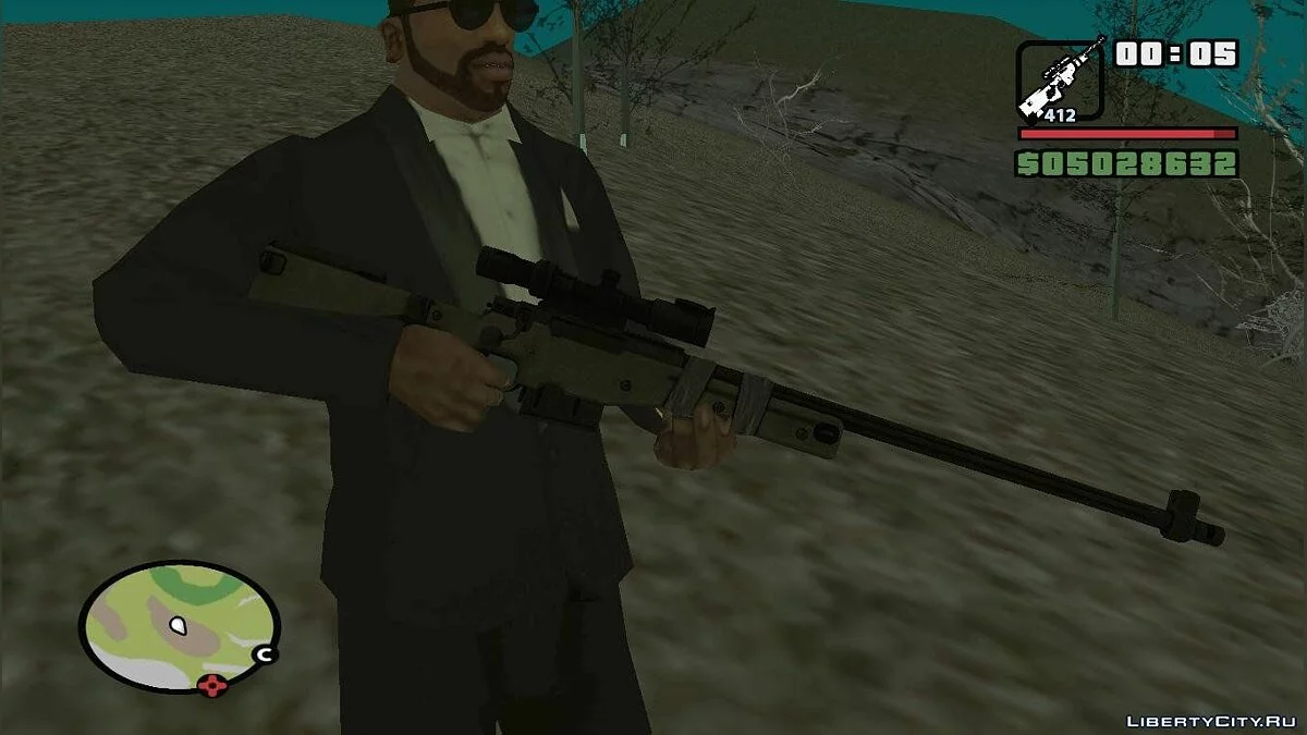 L96 dari BF3 / GTA San Andreas