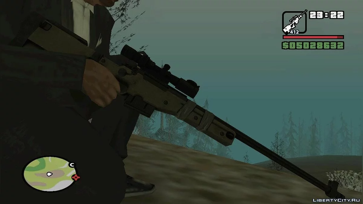 L96 dari BF3 / GTA San Andreas