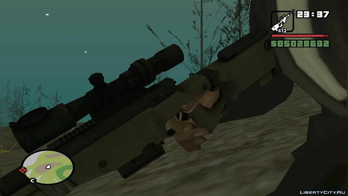 L96 dari BF3 / GTA San Andreas