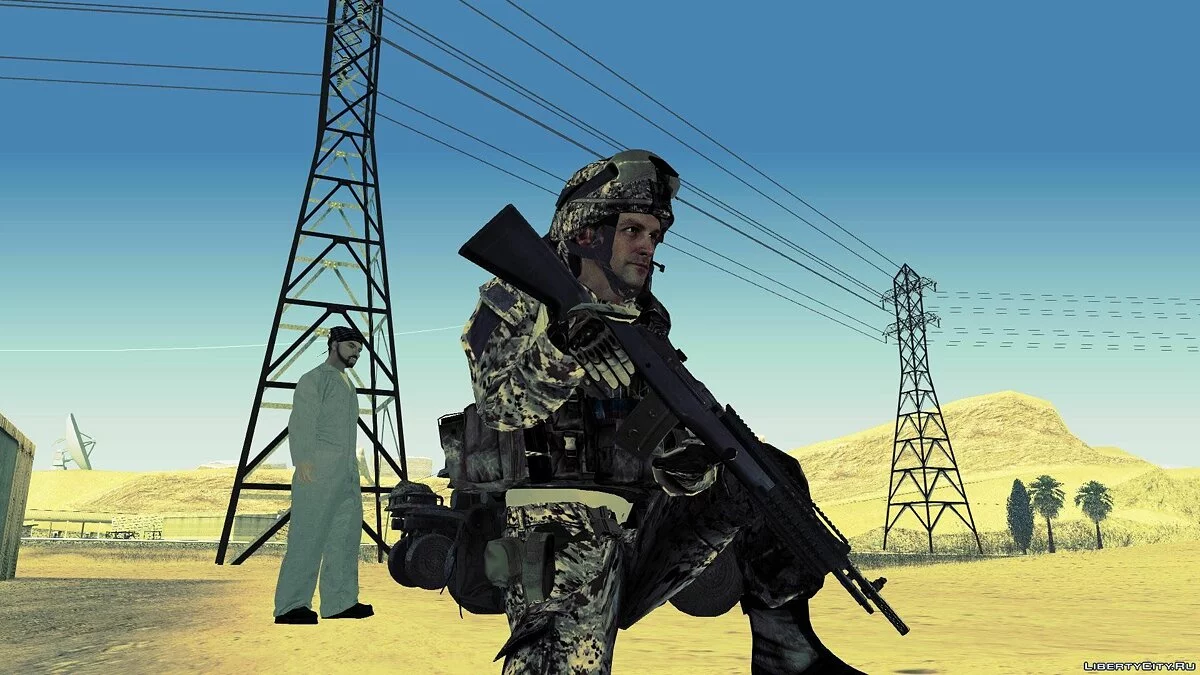 m14 (Senapan Otomatis) / GTA San Andreas