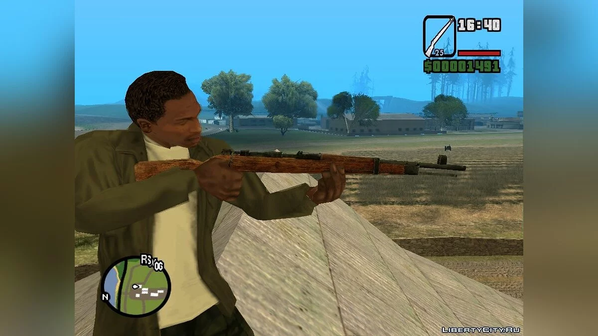 2 Gewehre aus COD2 / GTA San Andreas