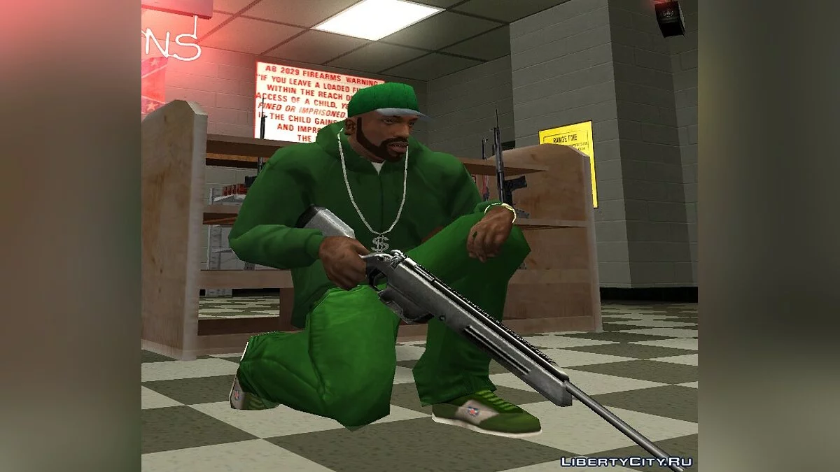 Steyr Scout sin mira / GTA San Andreas