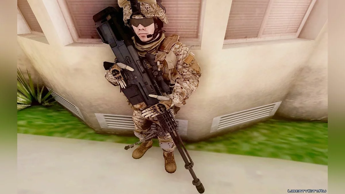 Accuracy International As50 from Warface / GTA San Andreas