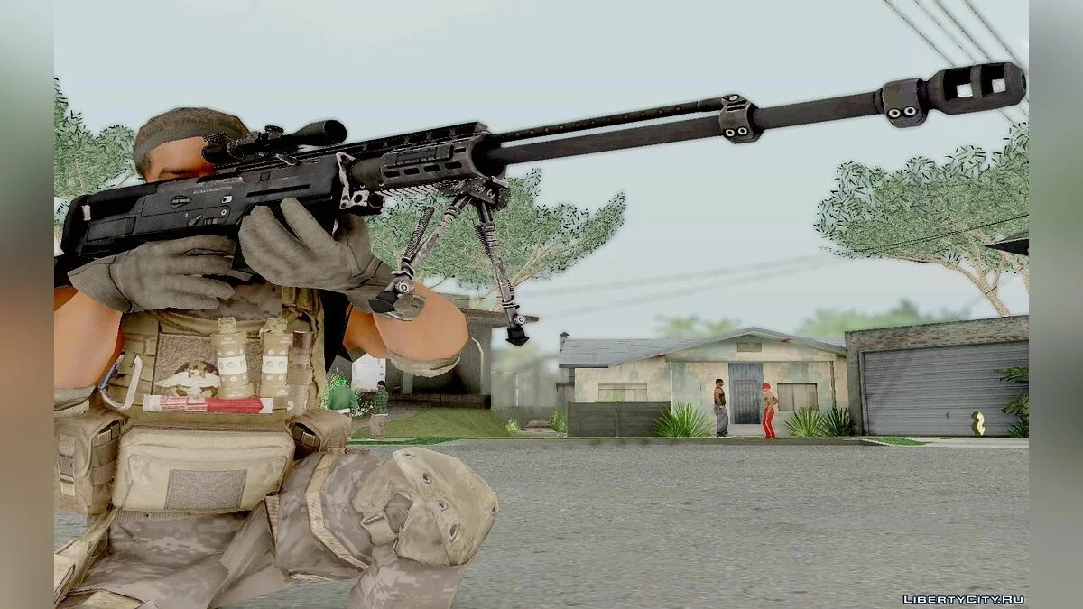 Accuracy International AS50 v2.0 / GTA San Andreas