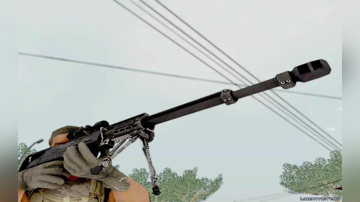 Accuracy International AS50 v2.0 / GTA San Andreas