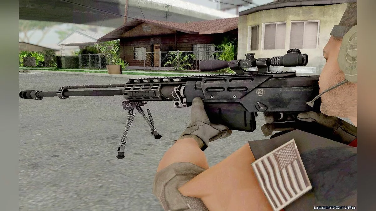 Accuracy International AS50 v2.0 / GTA San Andreas