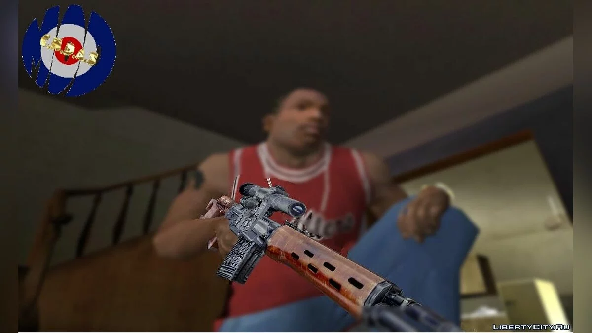 SVD (Темно-коричневий) від C.M.D.A.S / GTA San Andreas
