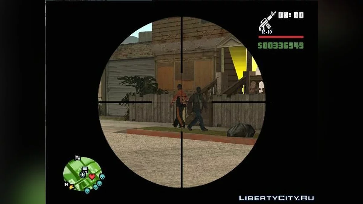 M16 - Напівавтомат / GTA San Andreas