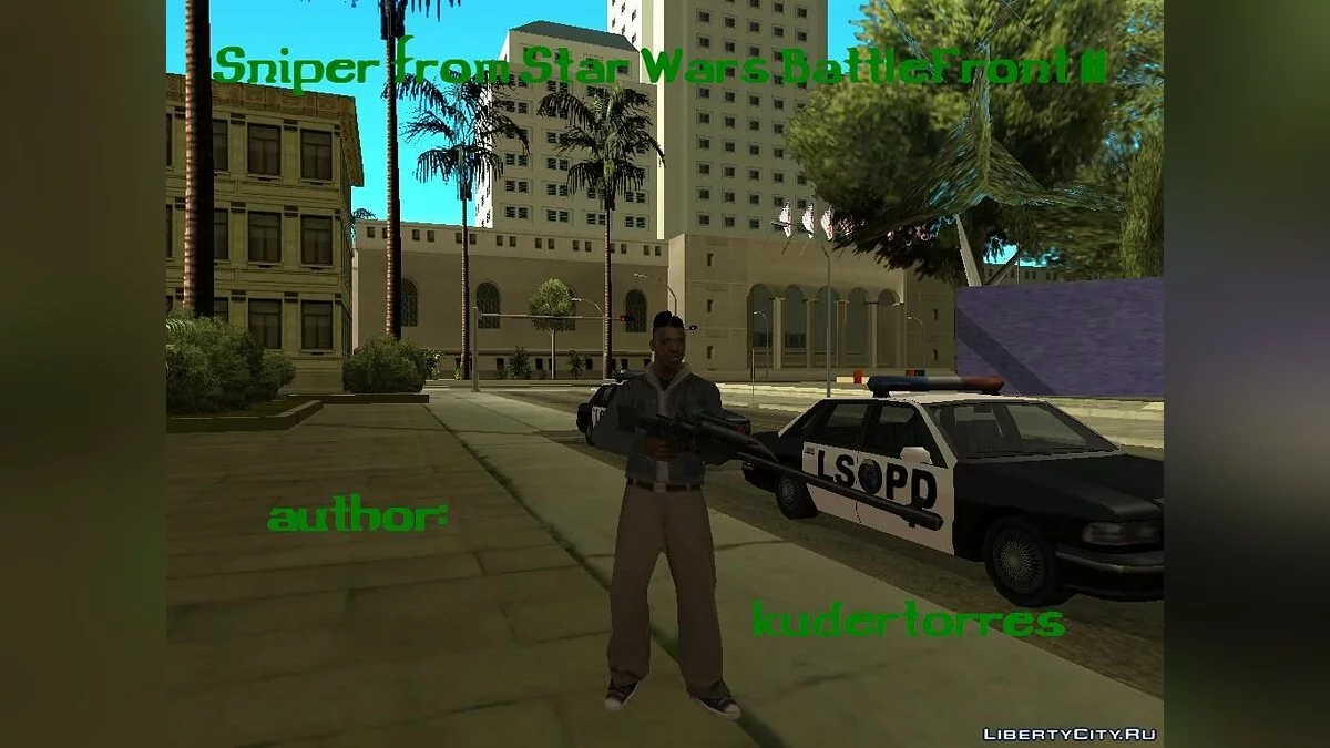 Rifle de Sniper dos Droids / GTA San Andreas