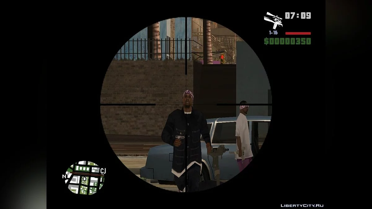 М-14 з оптичним прицілом / GTA San Andreas