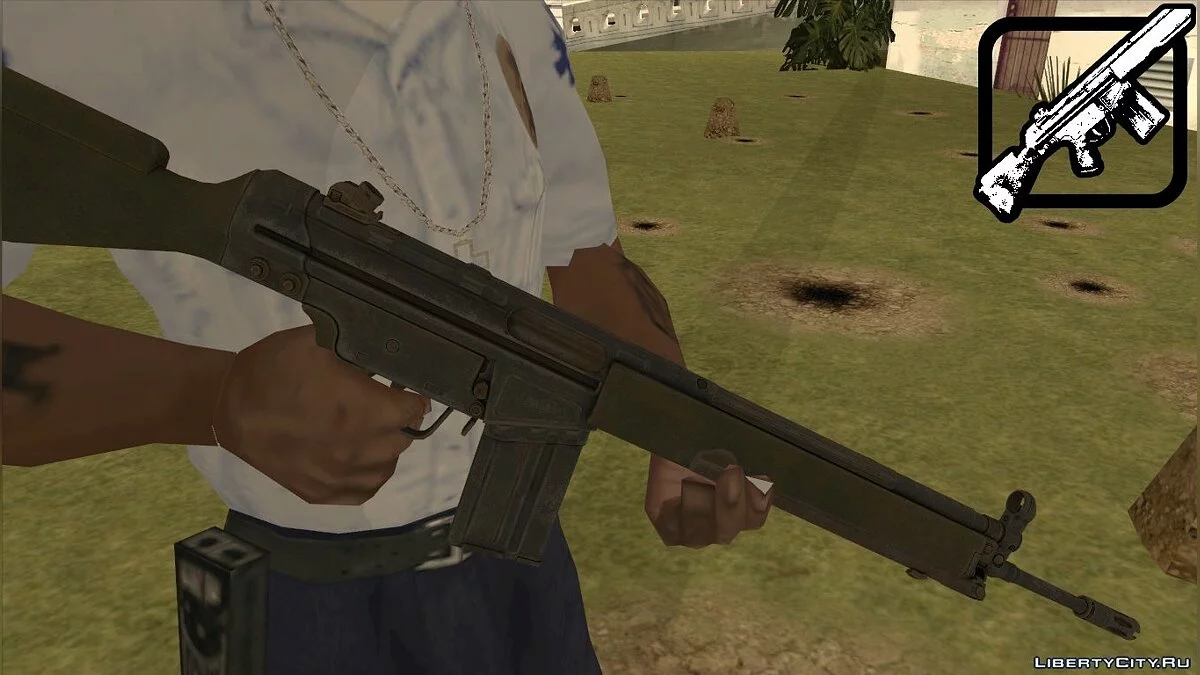 H&K G3/G3SG1 / GTA San Andreas