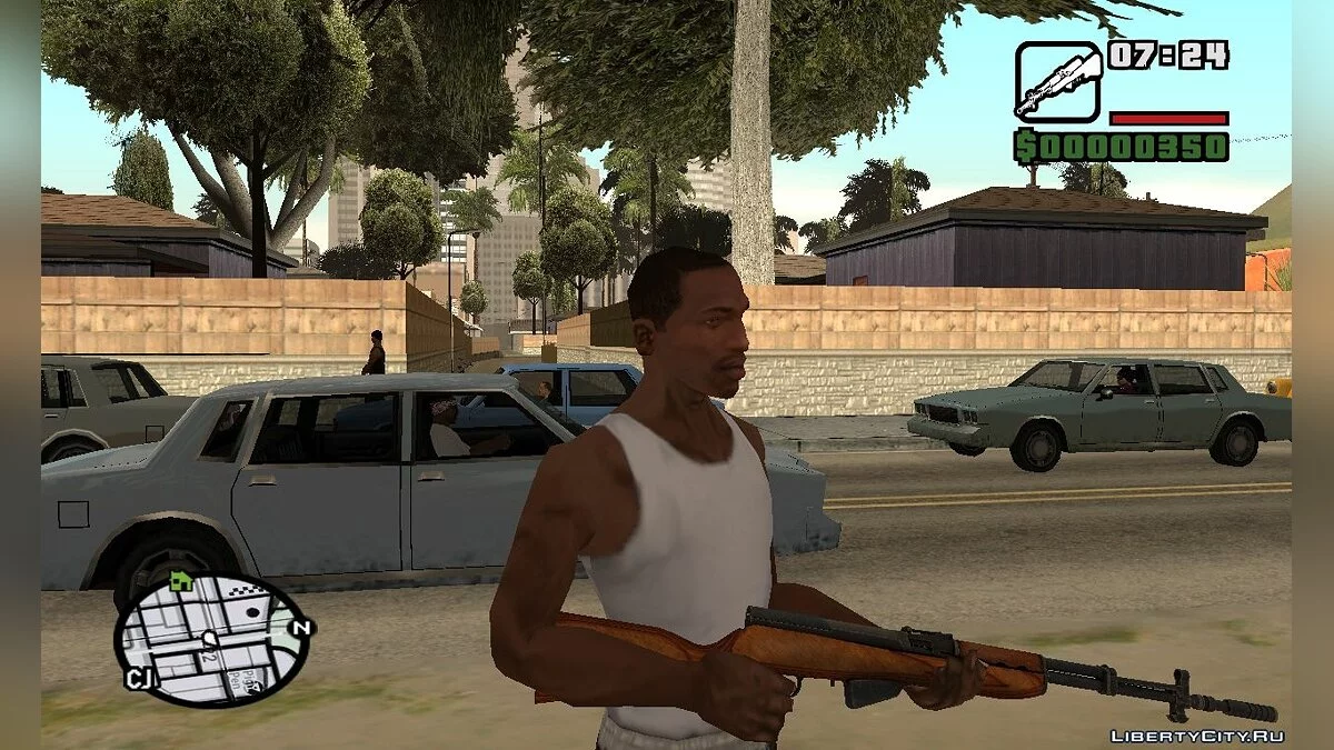 СКС (Самозарядний Карабін Симонова) / GTA San Andreas