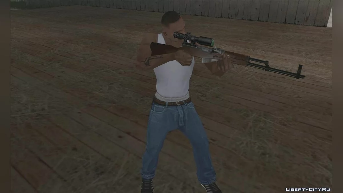 SKS with optical sight / GTA San Andreas
