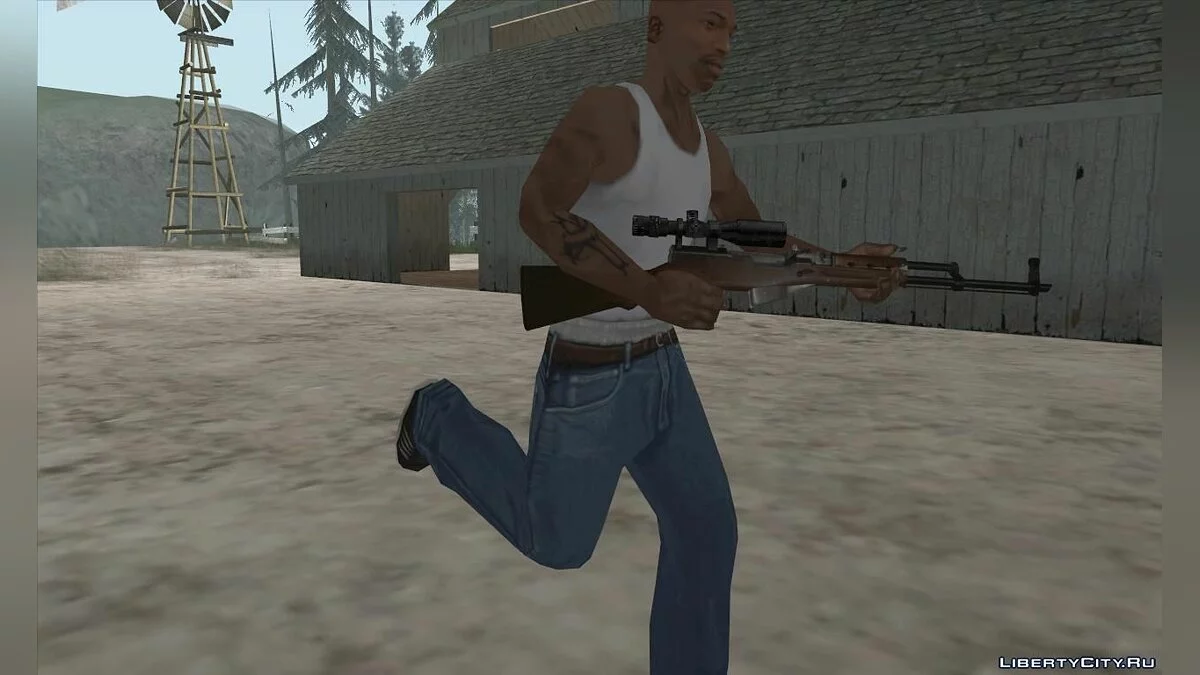 SKS with optical sight / GTA San Andreas