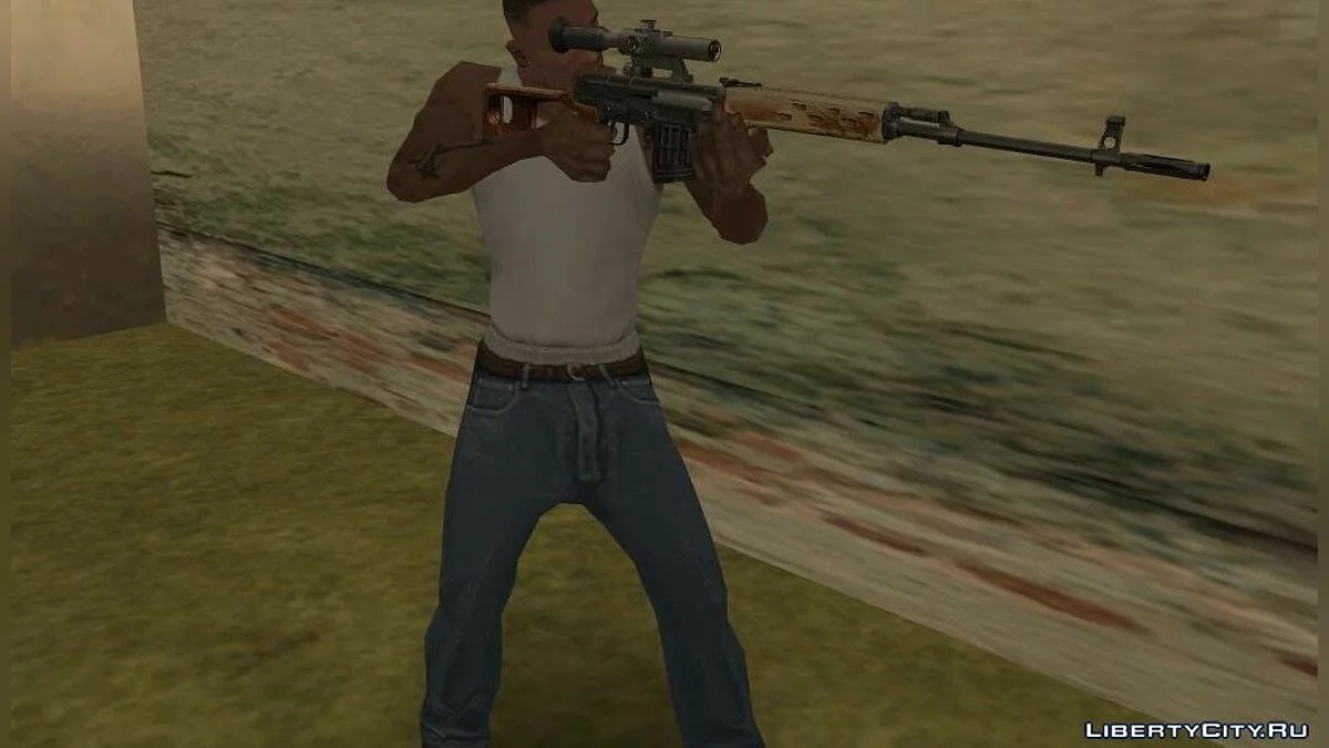 Dragunov Sniper Rifle / GTA San Andreas