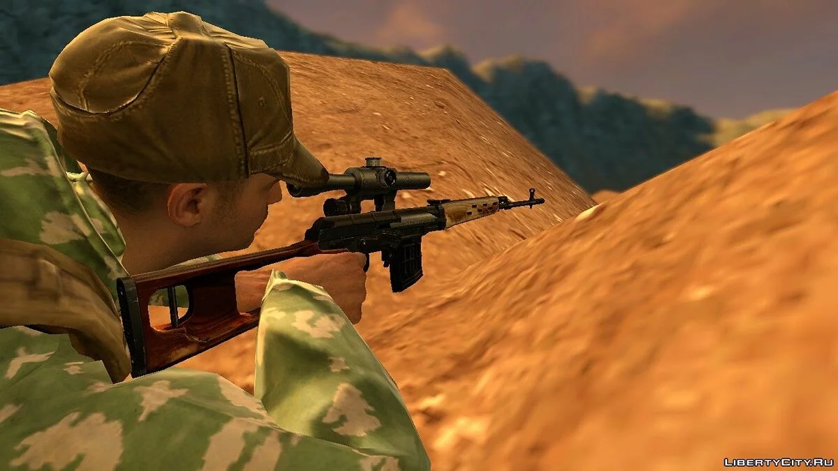 Dragunov Sniper Rifle / GTA San Andreas