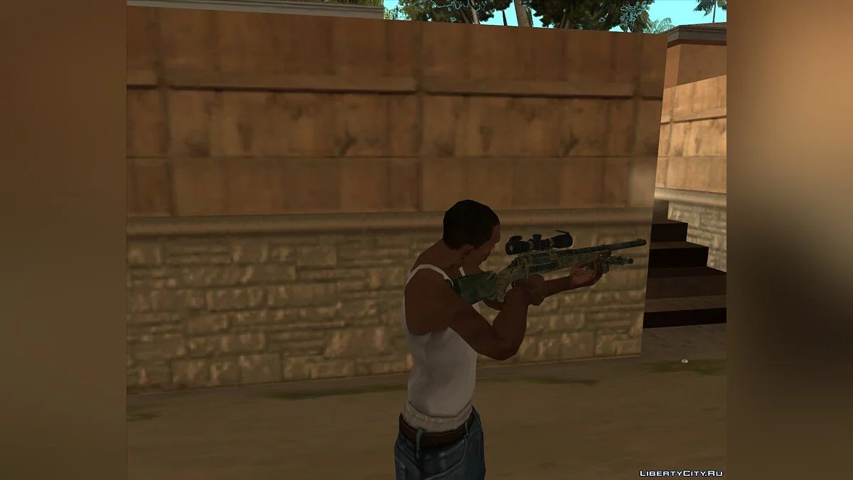 M24Jar Senapan Sniper dari SGW2 / GTA San Andreas