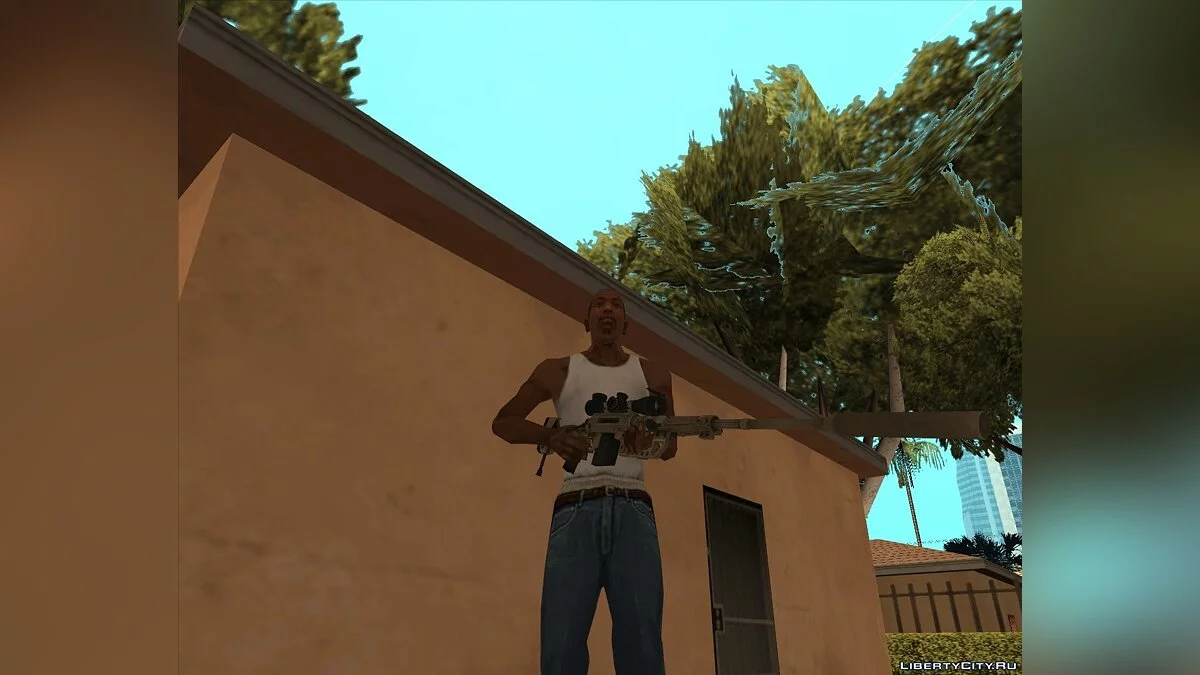 Снайперська гвинтівка Cheytac M200 Intervention / GTA San Andreas