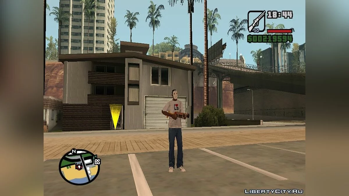 Scharfschützengewehr, Konvertierung von Dota 2 / GTA San Andreas
