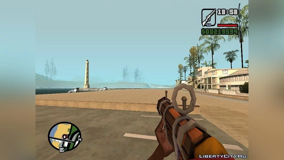 Scharfschützengewehr, Konvertierung von Dota 2 / GTA San Andreas
