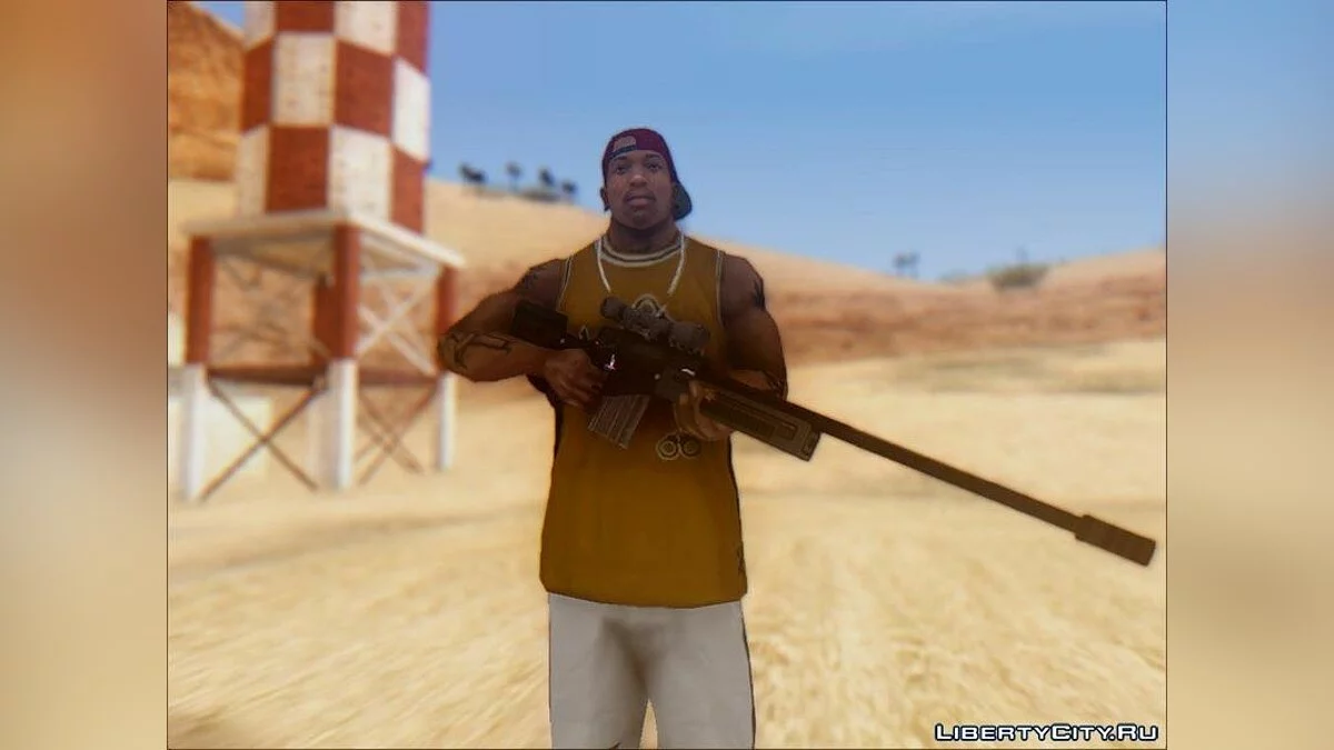 GTA V Shrewsbury Sniper Rifle / GTA San Andreas