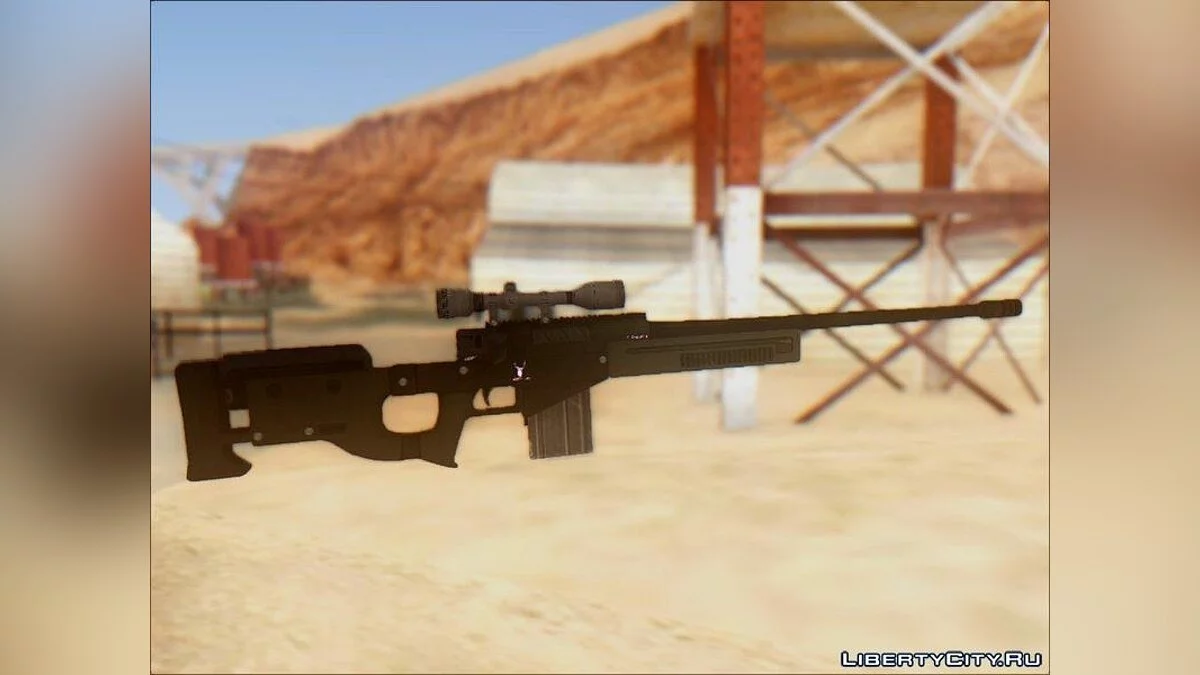 GTA V Shrewsbury Sniper Rifle / GTA San Andreas