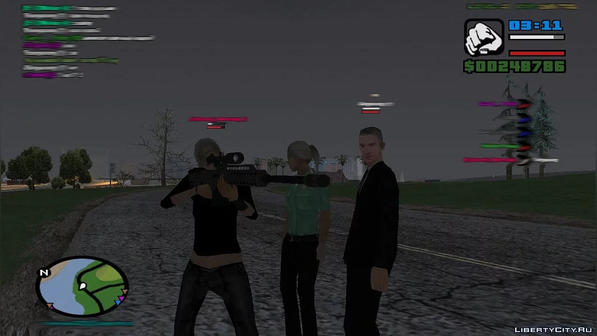 Heavysniper rifle / GTA San Andreas