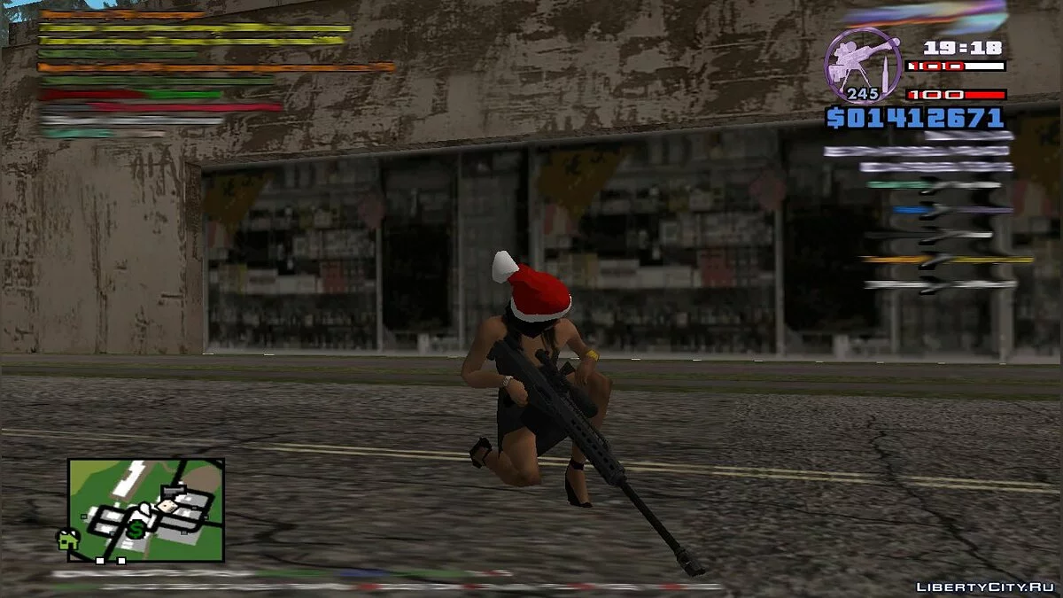 Heavysniper rifle / GTA San Andreas