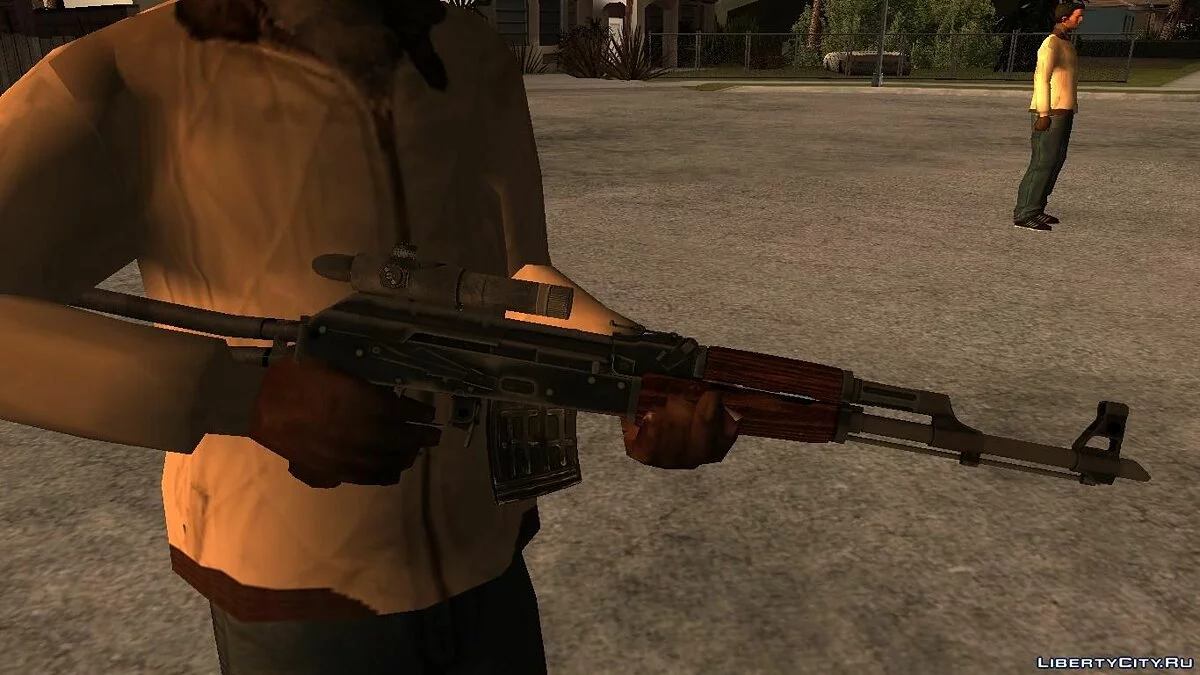 定制 AKM-Sniper / GTA San Andreas