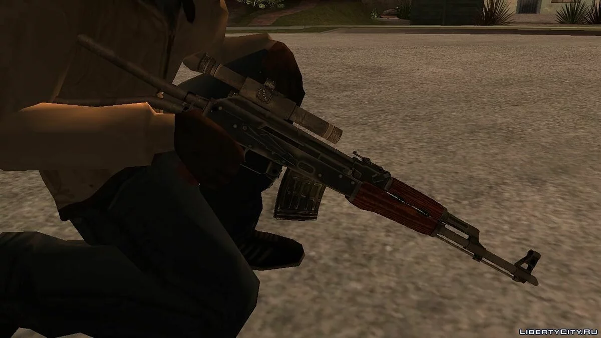 定制 AKM-Sniper / GTA San Andreas