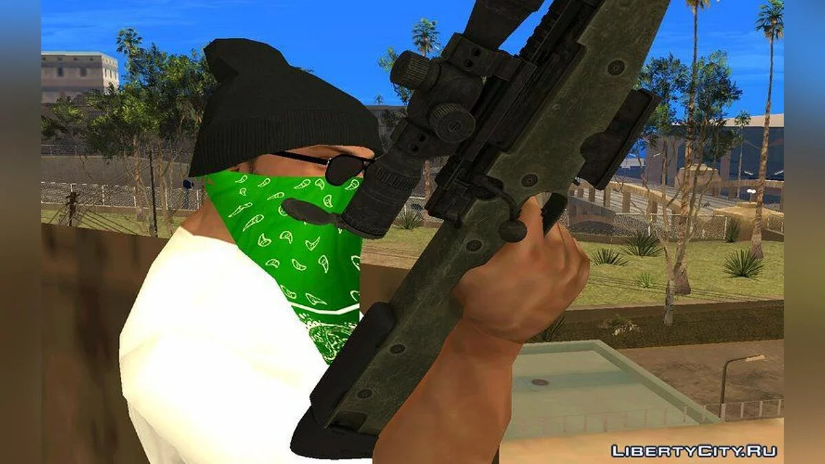 L96 Sniper Rifle / GTA San Andreas