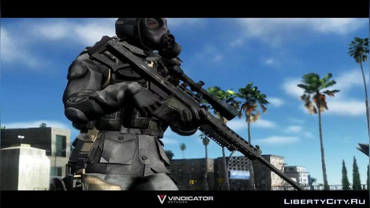 COD4MW Remastered Barrett M82 / GTA San Andreas