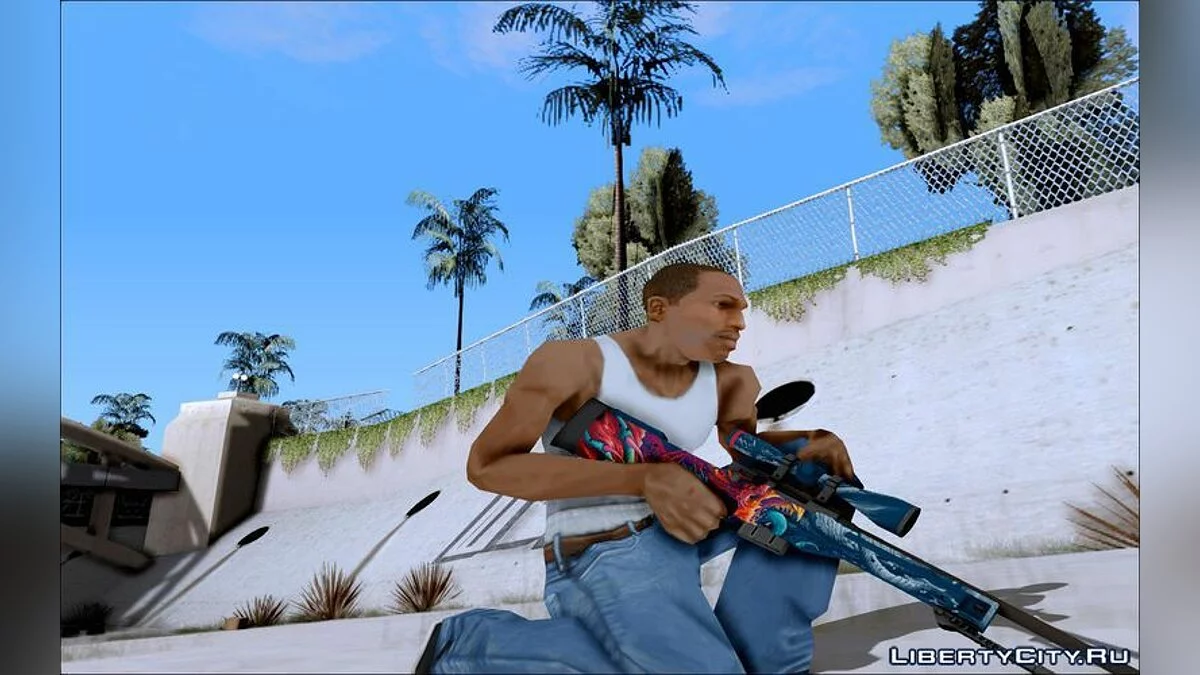 AWP Hyper Beast / GTA San Andreas