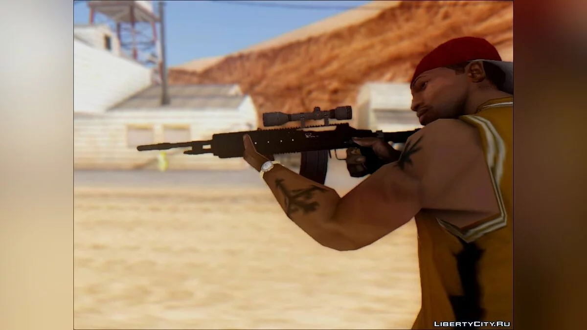 GTA V Vom Feuer Marksman Rifle / GTA San Andreas