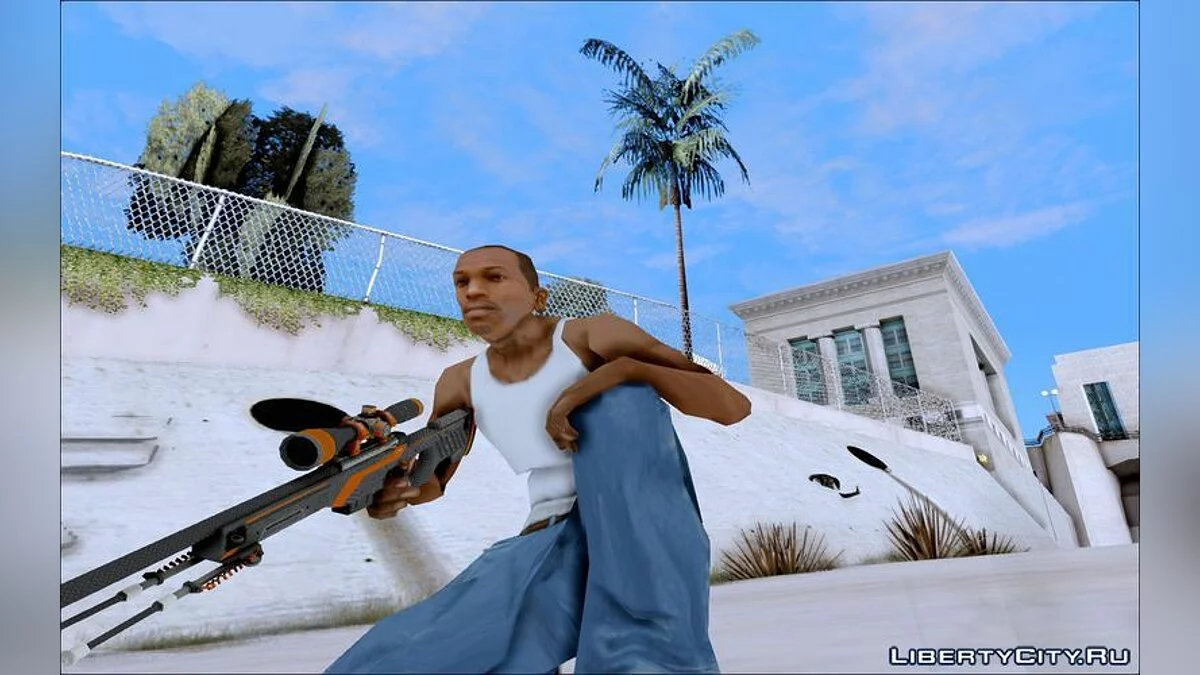 AWP Carbone edition / GTA San Andreas