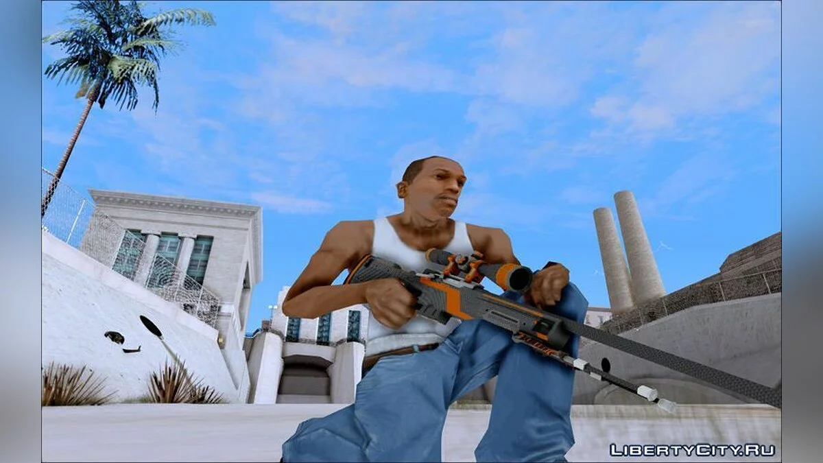 AWP Carbone edition / GTA San Andreas