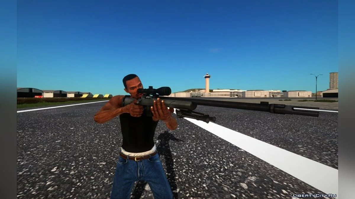 M24 + 4 Skins (Normal Maps) / GTA San Andreas