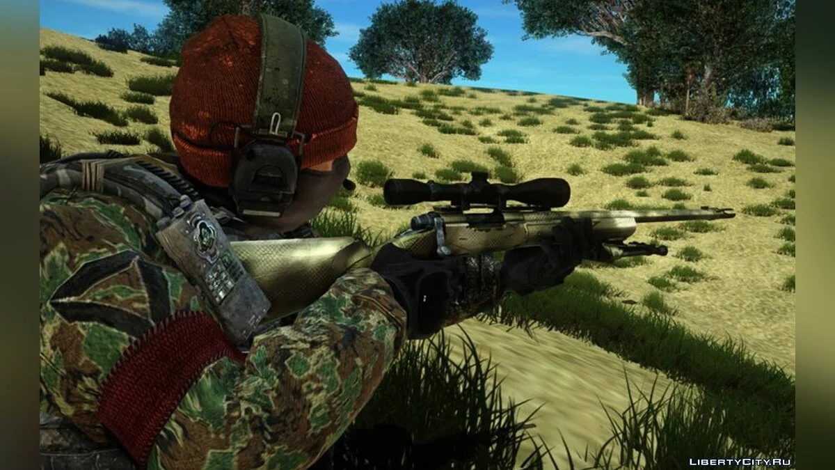 M24 + 4 Skins (Normal Maps) / GTA San Andreas